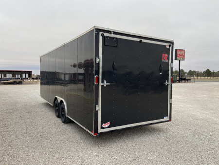 Used *USED* 2024 Carry-On 8.5'x24' V-Nose Enclosed Cargo Trailer