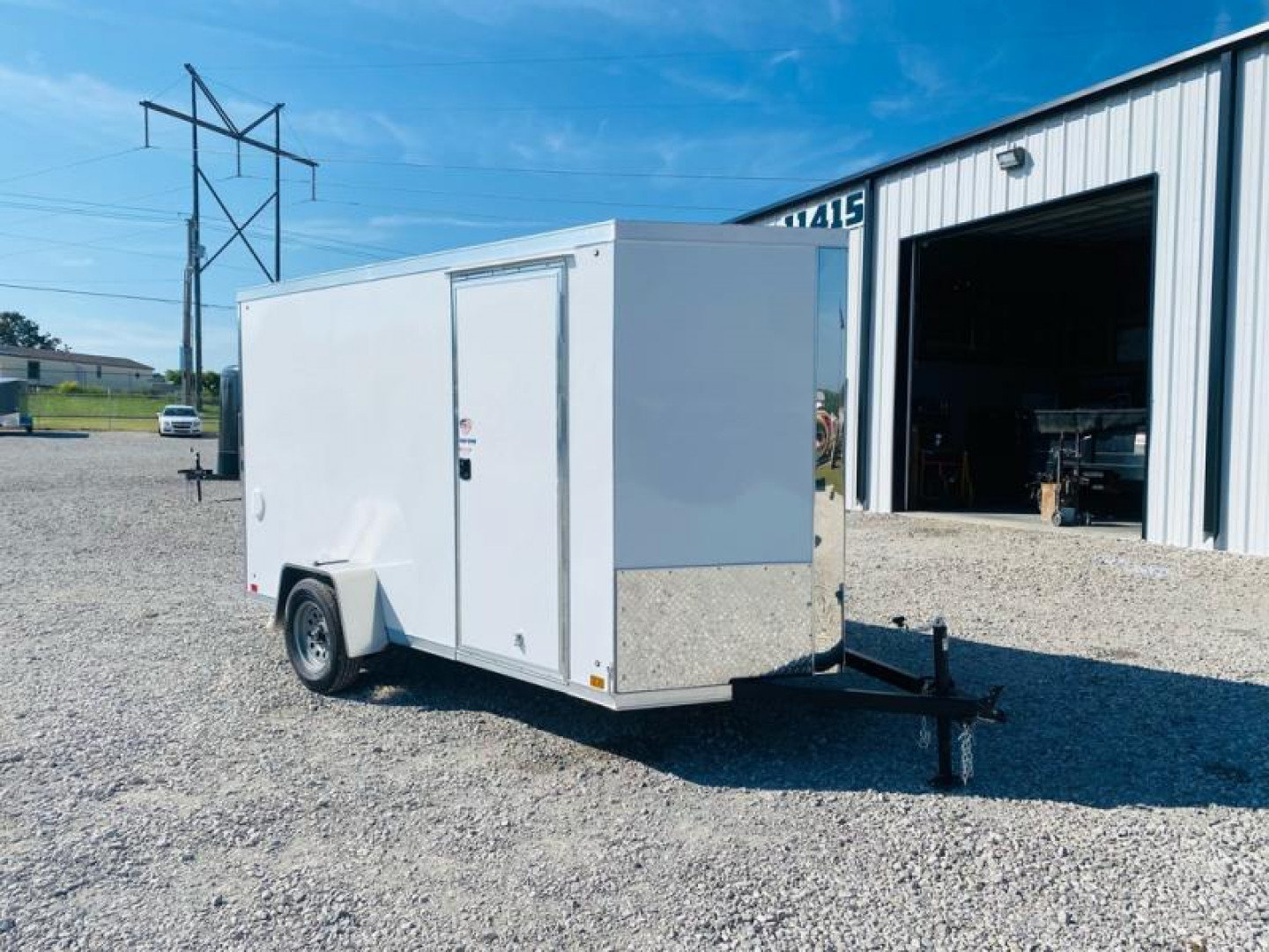 New 2024 Cross Trailers 6'x12' BP Enclosed Cargo Trailer - Alpha
