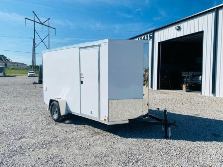 New 2024 Cross Trailers 6'x12' BP Enclosed Cargo Trailer - Alpha