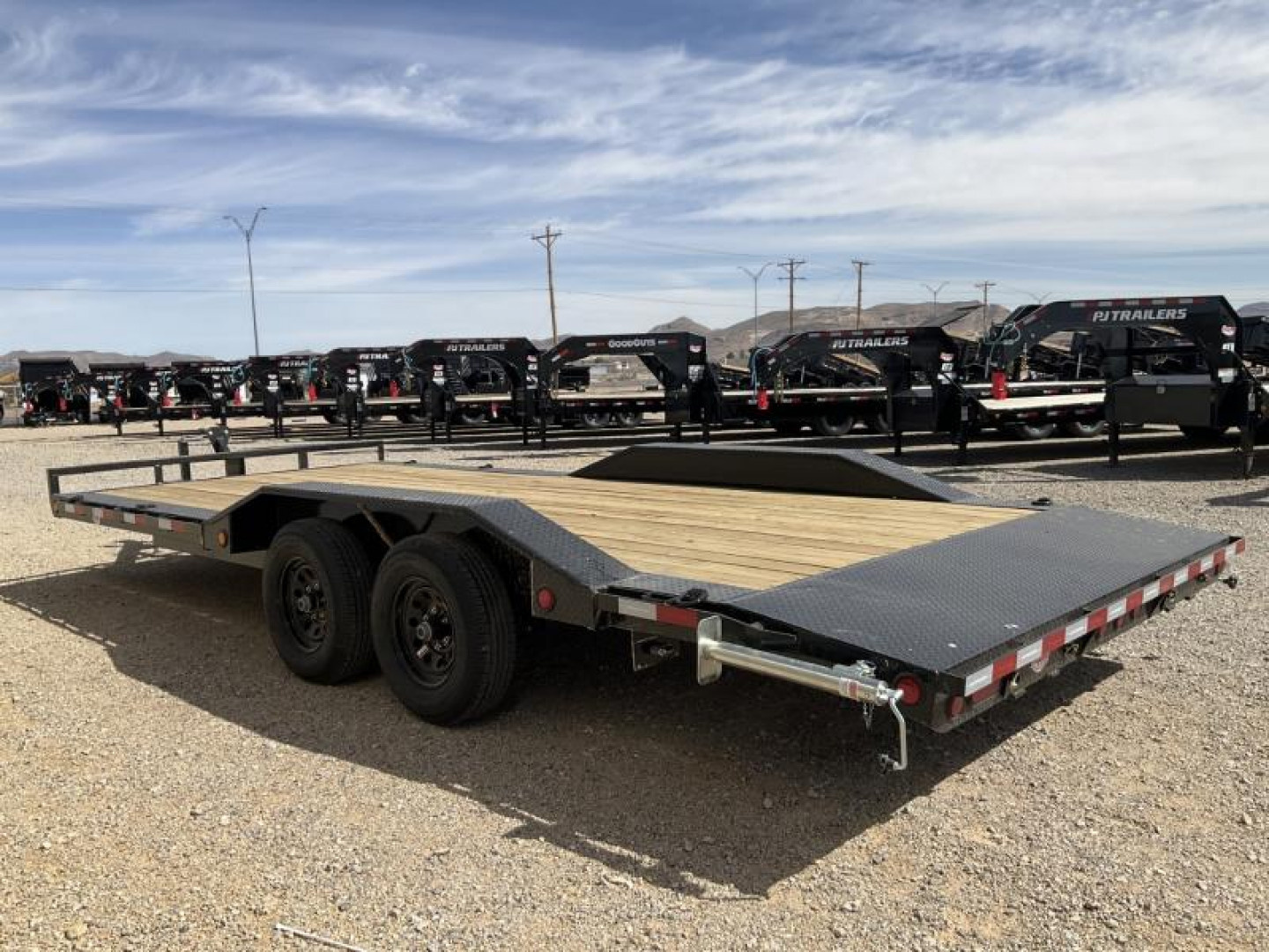 New 2025 PJ 102"x20' BP 5" Channel Superwide Buggy-Hauler - B5