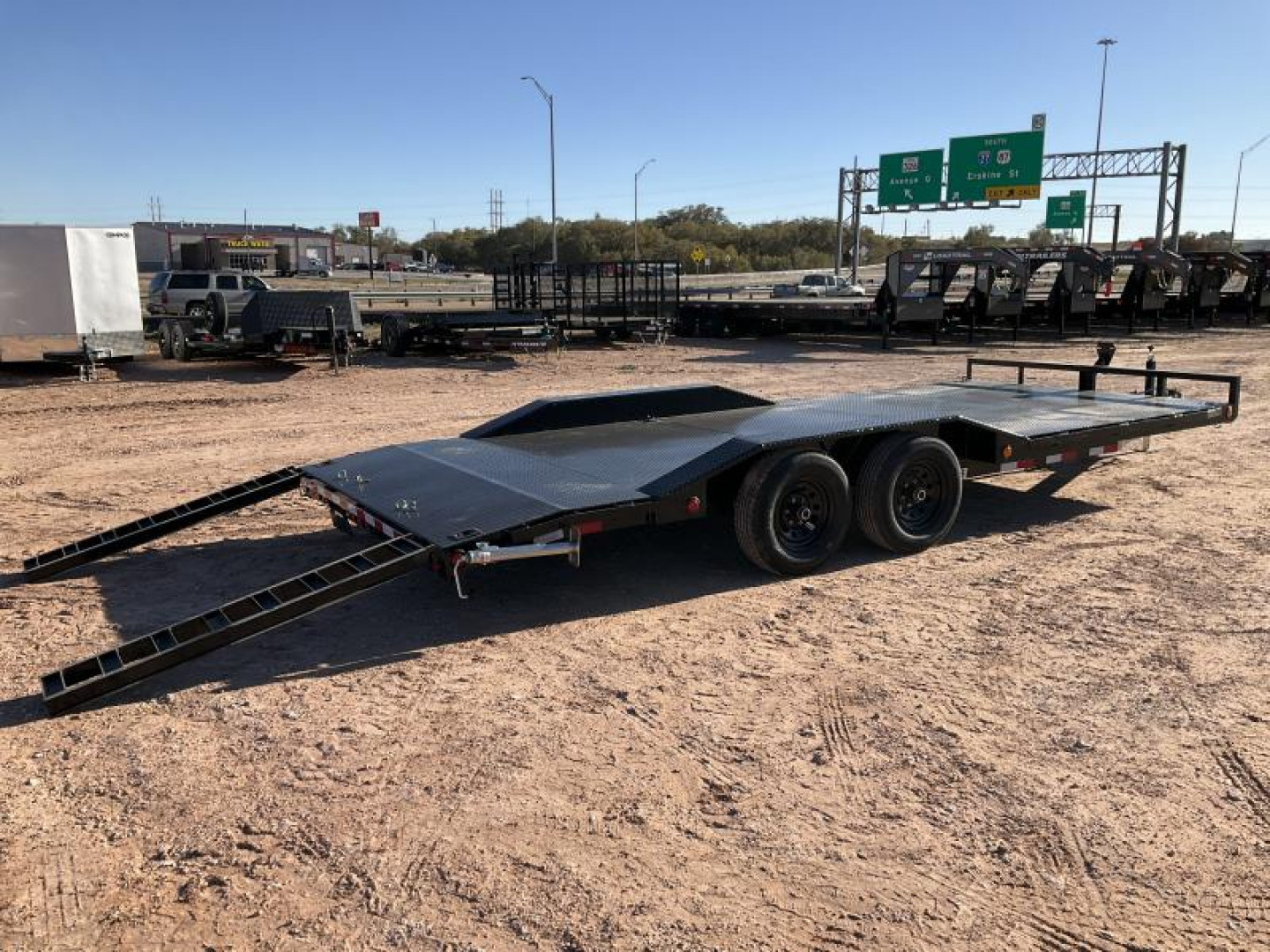 New 2025 PJ 102"x20' BP 5" Channel Superwide Buggy-Hauler - B5