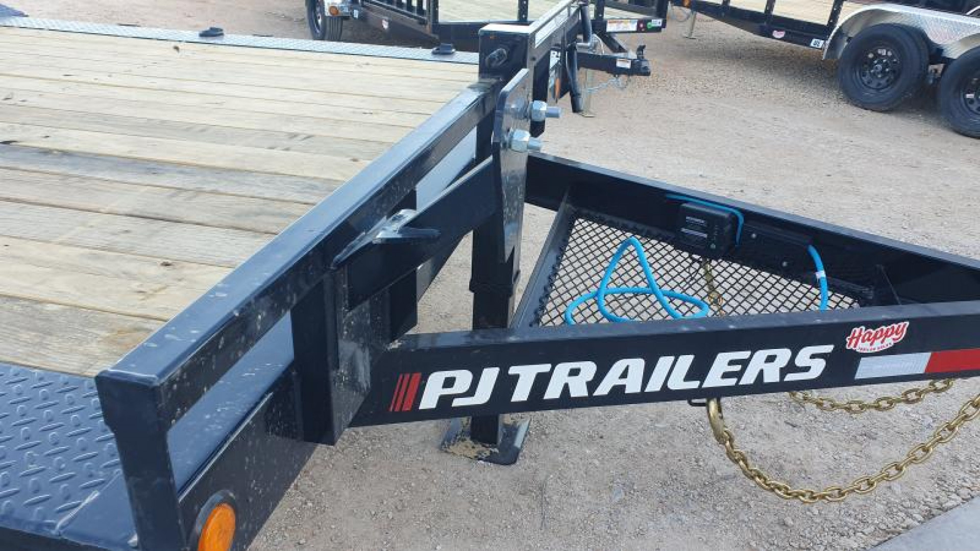 New 2024 PJ 102" x 20' BP 6" Channel Super-Wide Equipment Trailer - B6