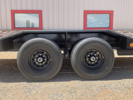 New 2024 PJ 102" x 24' GN 6" Channel Super-Wide Equipment Trailer - B6