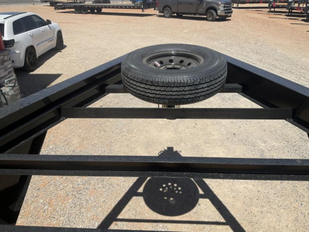 New 2024 PJ 102" x 24' GN 6" Channel Super-Wide Equipment Trailer - B6