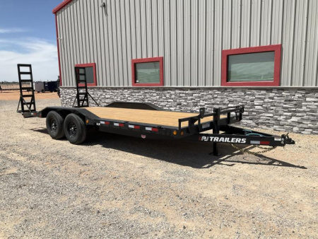 2024 PJ 102" x 20' BP 6" Channel Super-Wide Equipment Trailer - B6