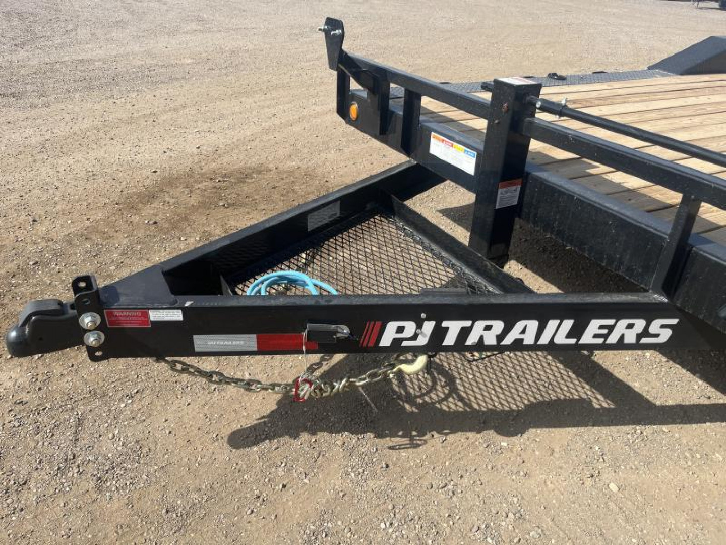 New 2025 PJ 102" x 20' BP 6" Channel Super-Wide Equipment Trailer - B6