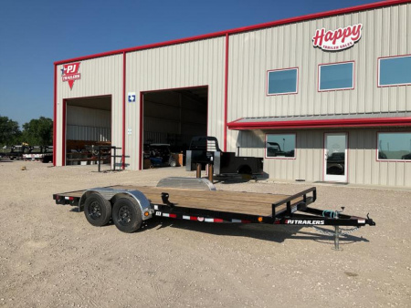 2025 PJ 83"x18' BP 4" Channel Carhauler - C4