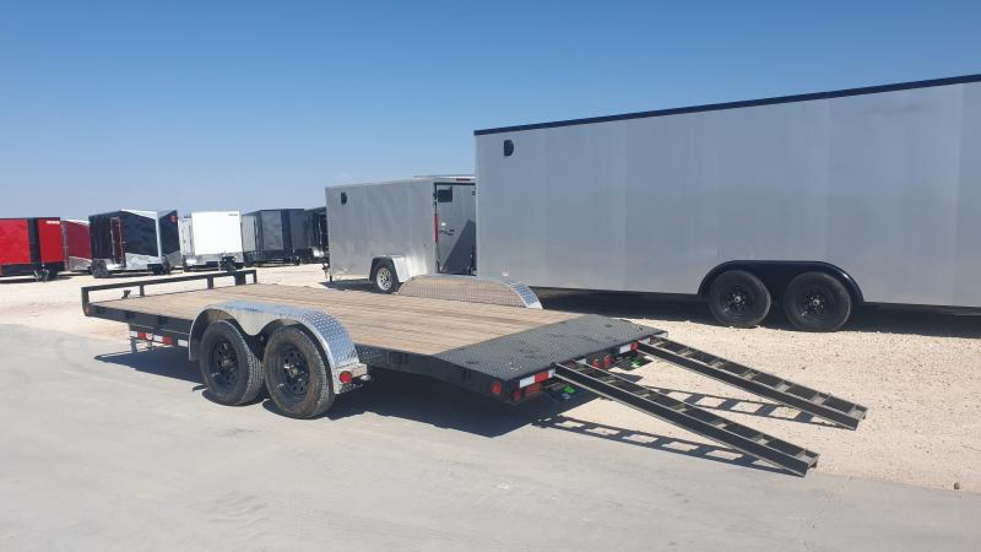 New 2025 PJ 83"x18' BP 5" Channel Carhauler - C5