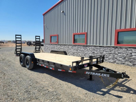 2024 PJ 83''x20' BP 6" Channel Equipment Trailer - CC