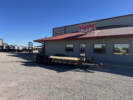 2025 PJ 83''x20' BP 6" Channel Equipment Trailer - CC