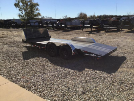 New 2024 PJ 83"x18' BP 5" Channel Steel Deck Carhauler - CH