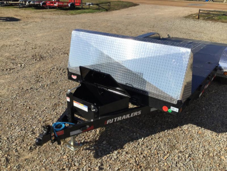 New 2024 PJ 83"x18' BP 5" Channel Steel Deck Carhauler - CH
