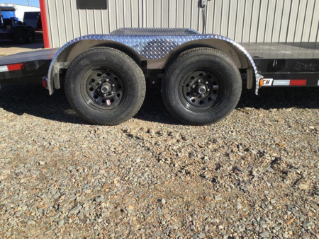 New 2024 PJ 83"x18' BP 5" Channel Steel Deck Carhauler - CH