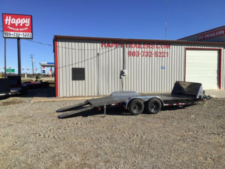 New 2024 PJ 83"x18' BP 5" Channel Steel Deck Carhauler - CH