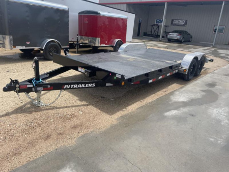 New 2025 PJ 83 x20' BP 5  Channel Steel Deck Carhauler - CH