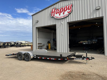 2025 PJ 83"x22' BP 5" Channel Steel Deck Carhauler - CH