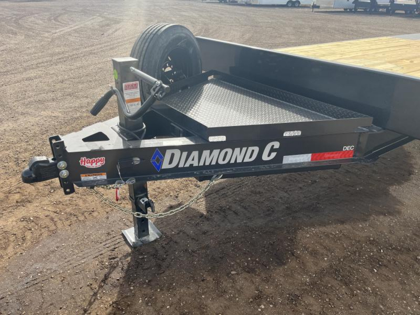 New 2025 Diamond C 102"x24' BP HD Deckover Equipment Trailer - DEC207