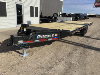 2025 Diamond C 102"x24' BP HD Deckover Equipment Trailer - DEC207
