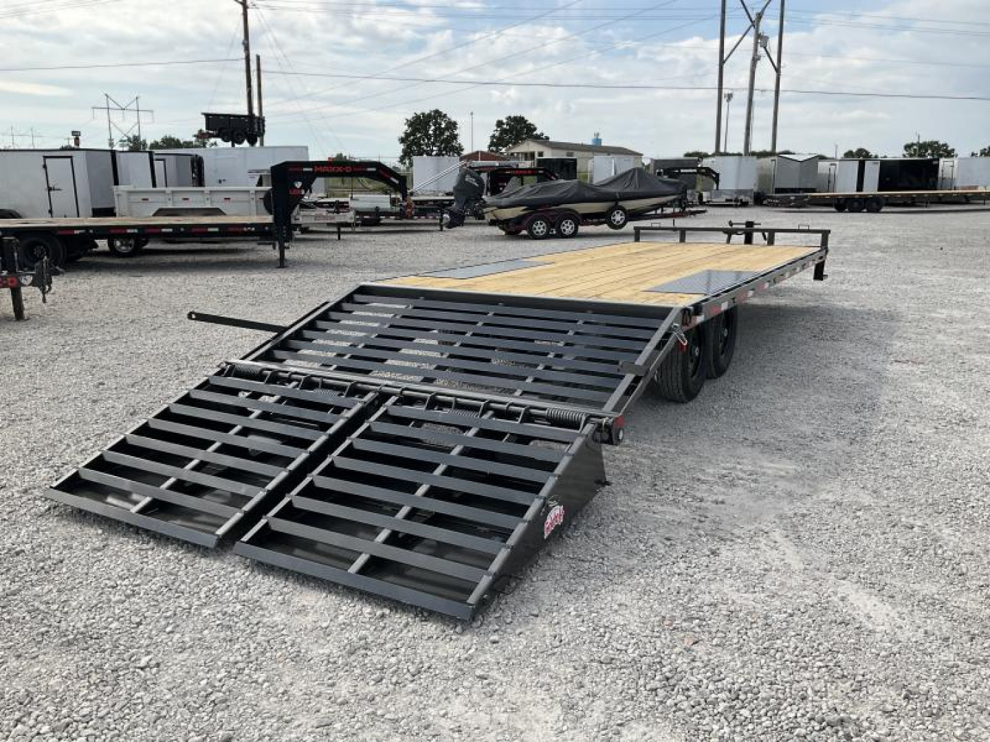 New 2025 MAXX-D 24' X 102" - 14K I-Beam Deckover- DOX