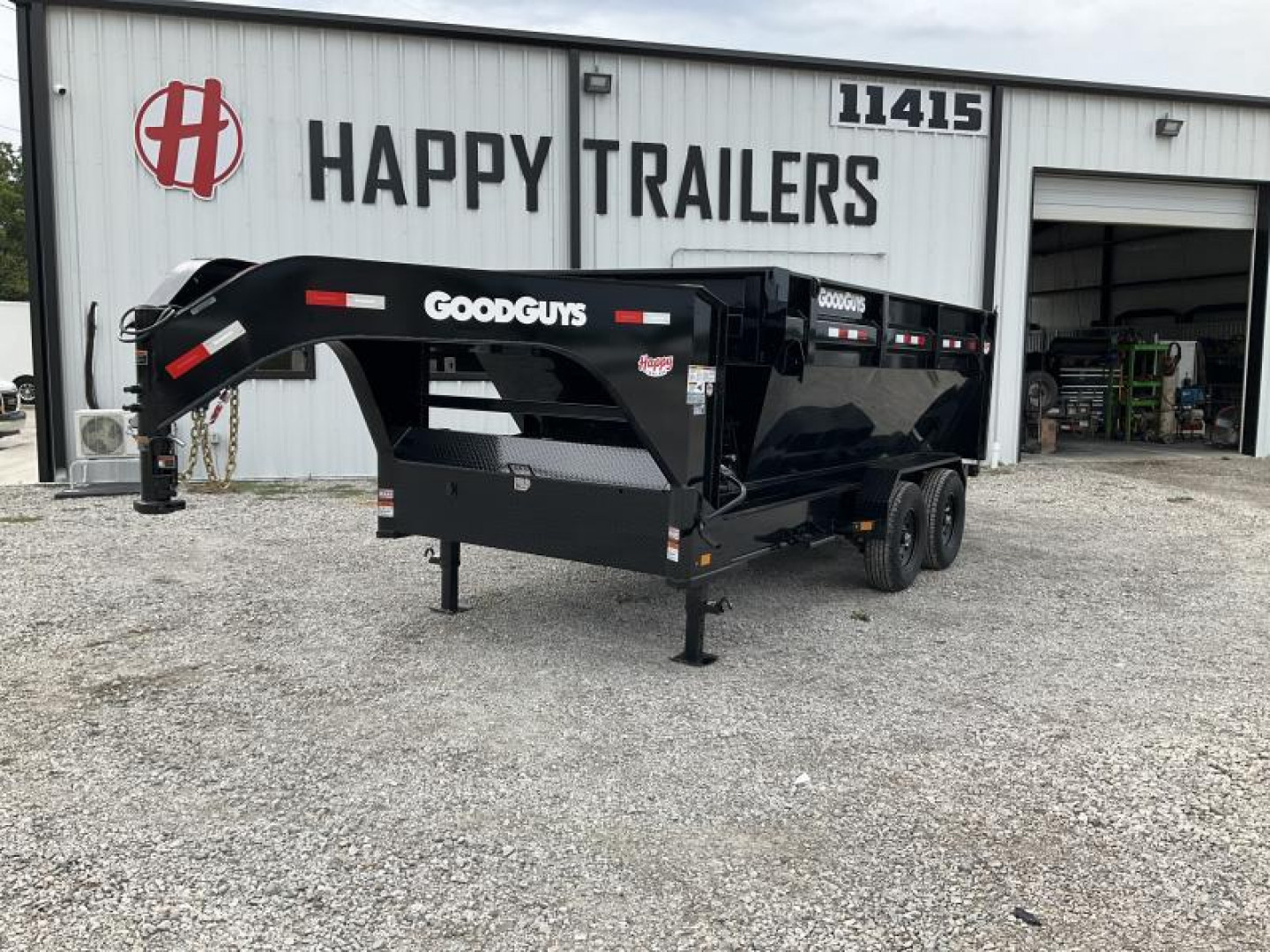 New GoodGuys 83"x14' GN Roll Off Dump Trailer - DRO