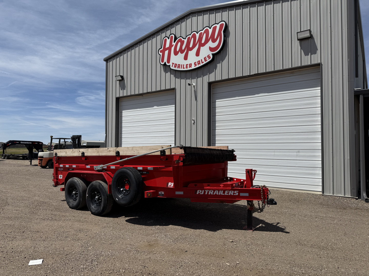 New 2024 PJ 83"x14' BP Tandem Axle Low Pro Dump w/ 24" Sides - DV