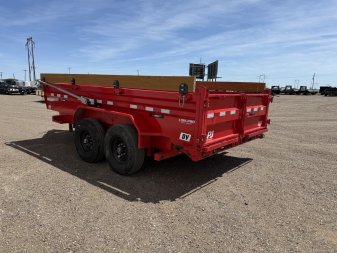 New 2024 PJ 83"x14' BP Tandem Axle Low Pro Dump w/ 24" Sides - DV