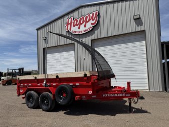 New 2024 PJ 83"x14' BP Tandem Axle Low Pro Dump w/ 24" Sides - DV