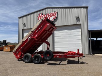 New 2024 PJ 83"x14' BP Tandem Axle Low Pro Dump w/ 24" Sides - DV