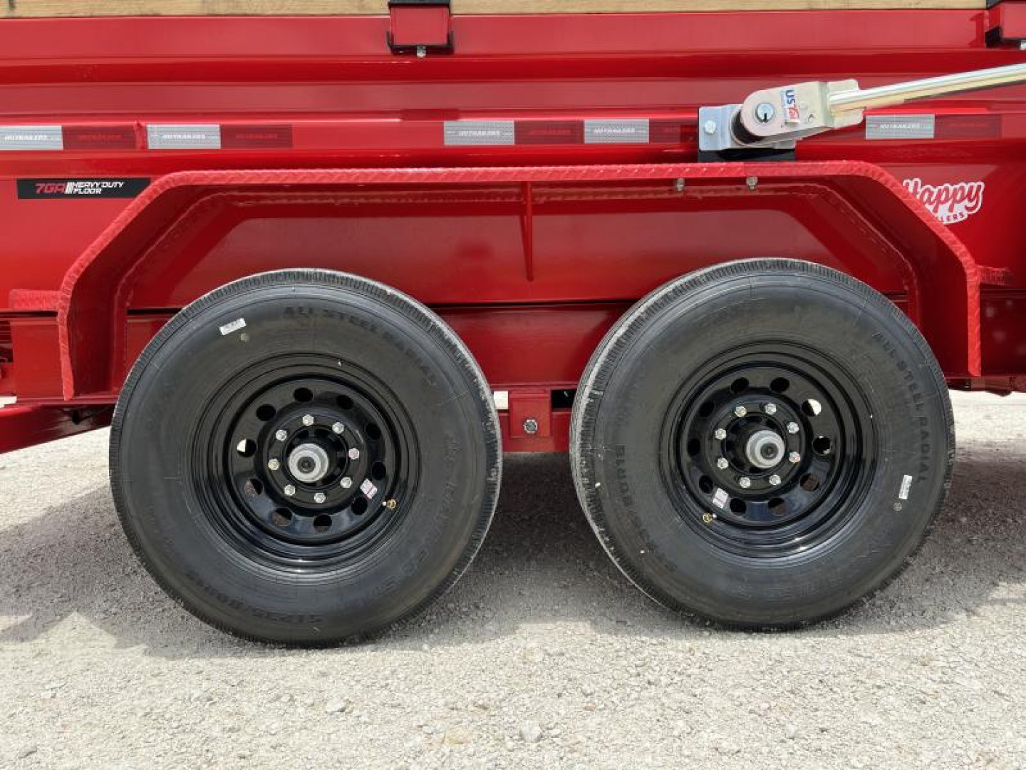 New 2024 PJ 83"x14' BP Tandem Axle Low Pro Dump w/ 24" Sides - DV