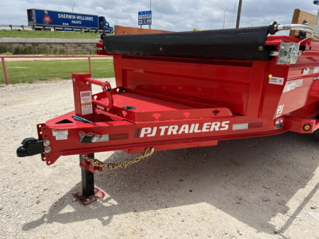 New 2024 PJ 83"x14' BP Tandem Axle Low Pro Dump w/ 24" Sides - DV