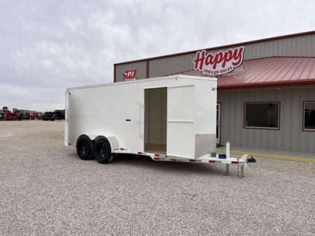 New 2024 X-On 16'x6'8" V-Nose BP Enclosed Cargo- E7