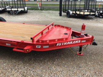 New 2024 PJ 83''x20' BP 8" I-Beam Equipment Trailer - EV