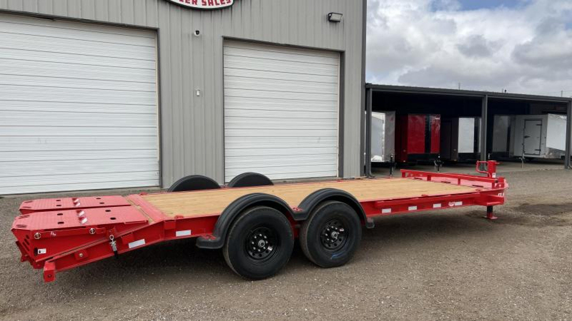 New 2024 PJ 83''x20' BP 8" I-Beam Equipment Trailer - EV