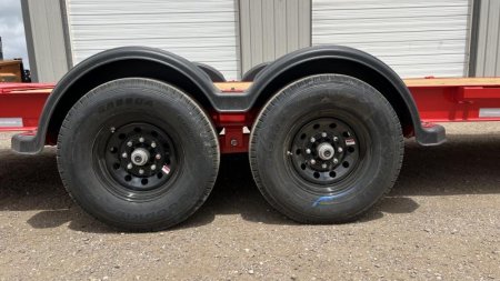 New 2024 PJ 83''x20' BP 8" I-Beam Equipment Trailer - EV