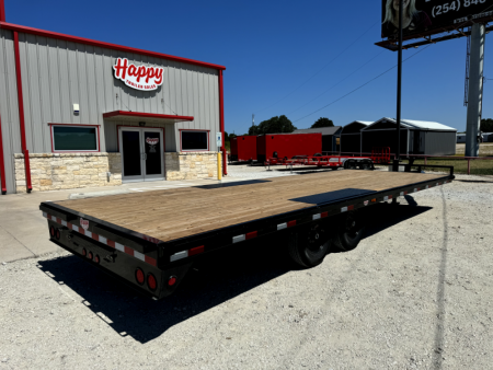 New 2025 PJ 102"x24' BP 8" I-Beam Deckover Trailer - F8