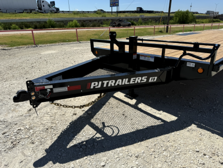 New 2025 PJ 102"x24' BP 8" I-Beam Deckover Trailer - F8