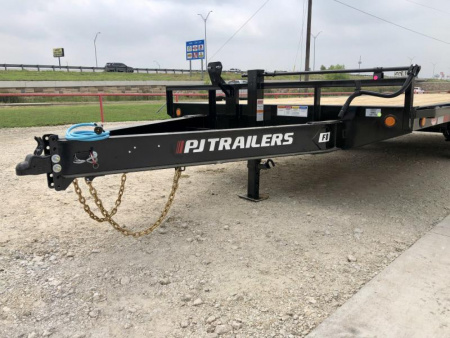 New 2025 PJ 102"x20' BP 8" I-Beam Deckover Trailer - F8