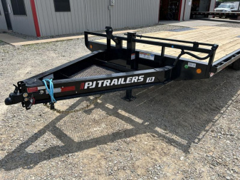New 2025 PJ 102"x20' BP 8" I-Beam Deckover Trailer - F8