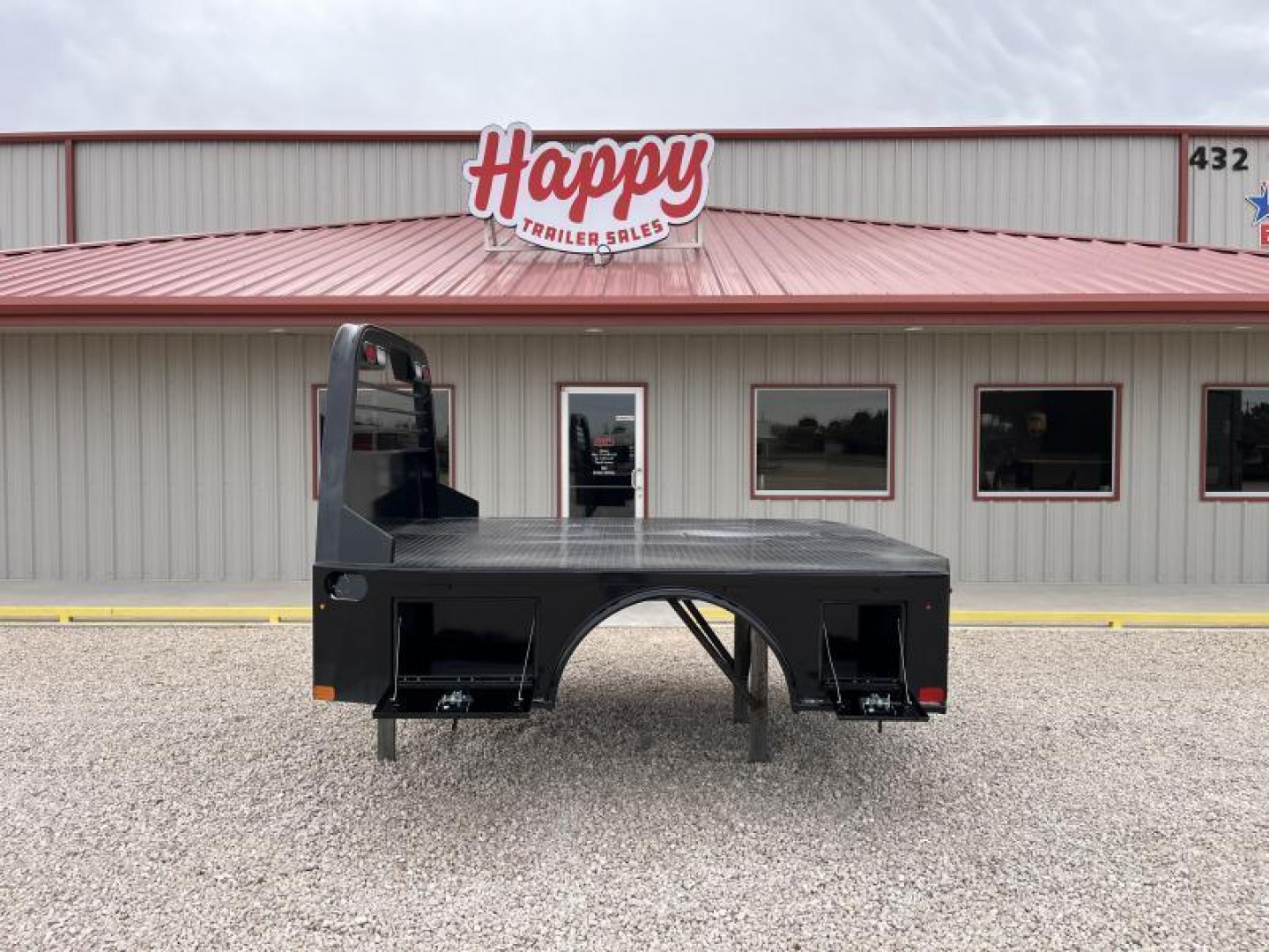 New Steel Skirted Flat Deck Body Truck Bed - GS