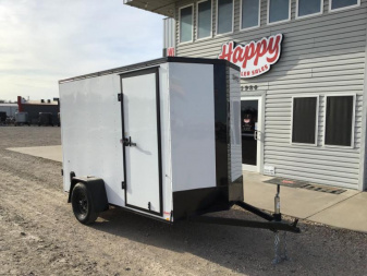 2024 Compass 5'x10' Enclosed Cargo Trailer - Indigo DLX