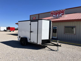 2024 Compass 5'x10' Enclosed Cargo Trailer - Indigo DLX