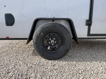 New 2024 Compass 5'x10' Enclosed Cargo Trailer - Indigo DLX