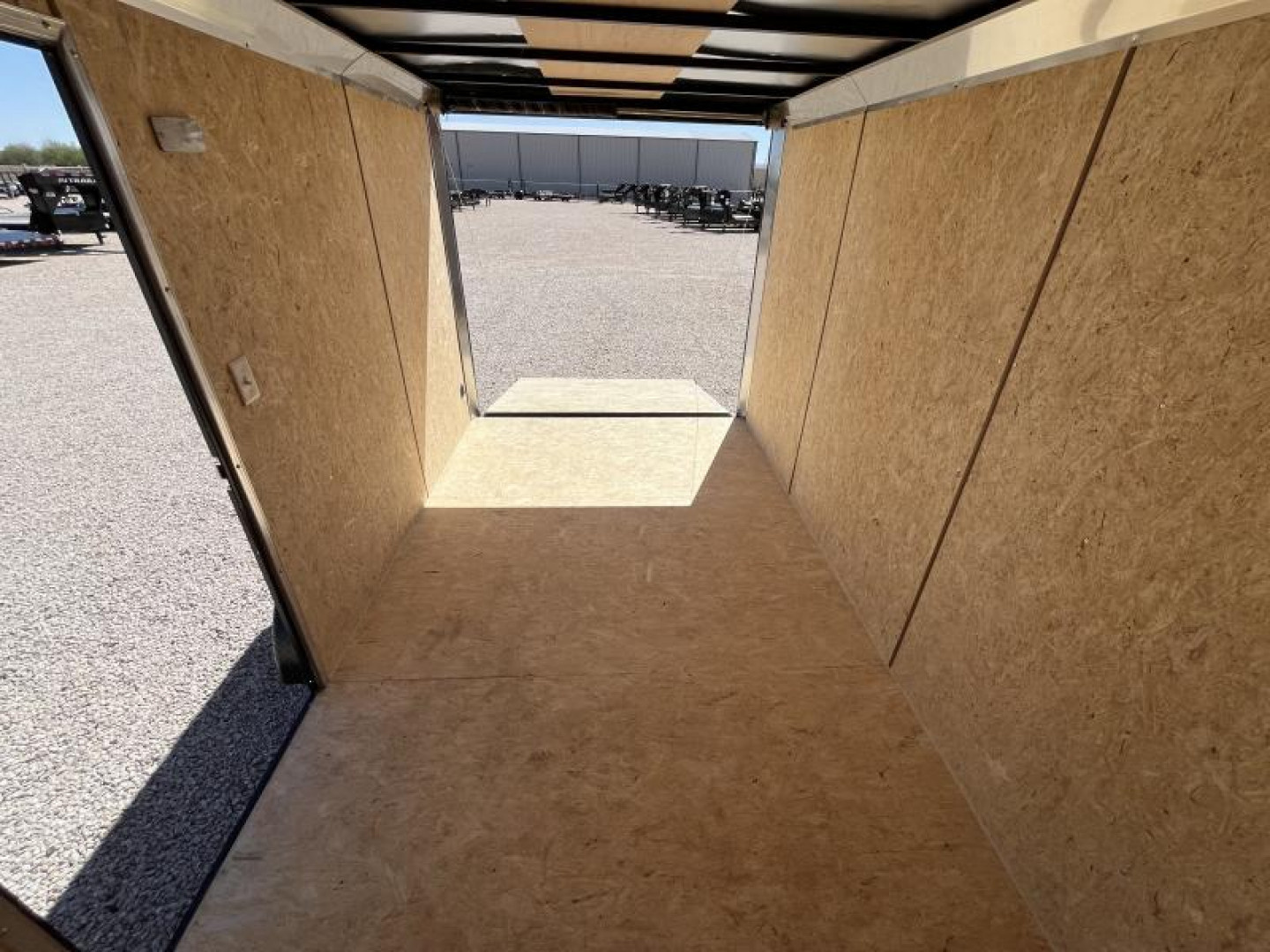 New 2024 Compass 7'x12' Enclosed Cargo Trailer - Indigo DLX