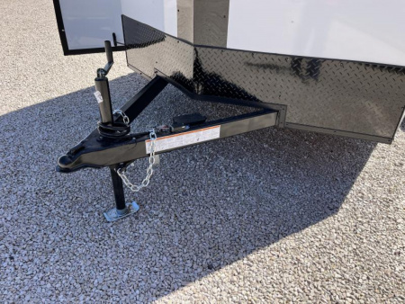 New 2024 Compass 7'x12' Enclosed Cargo Trailer - Indigo DLX