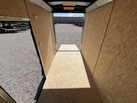 New 2024 Compass 5'x10' Enclosed Cargo Trailer - Indigo DLX