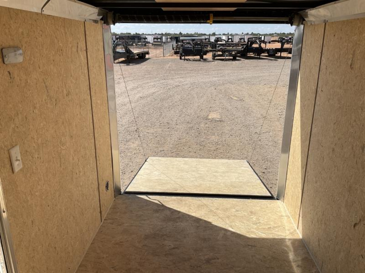 Used *USED* 2025 Compass 6'x10' Enclosed Cargo Trailer - Indigo DLX