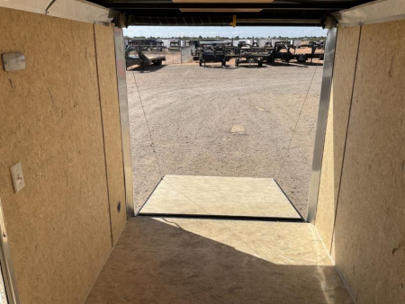 Used *USED* 2025 Compass 6'x10' Enclosed Cargo Trailer - Indigo DLX