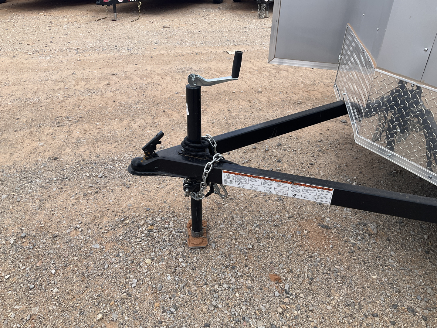 Used 2025 Compass 6'x10' Enclosed Cargo Trailer - Indigo DLX