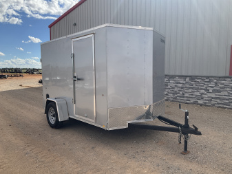 2025 Compass 6'x10' Enclosed Cargo Trailer - Indigo DLX