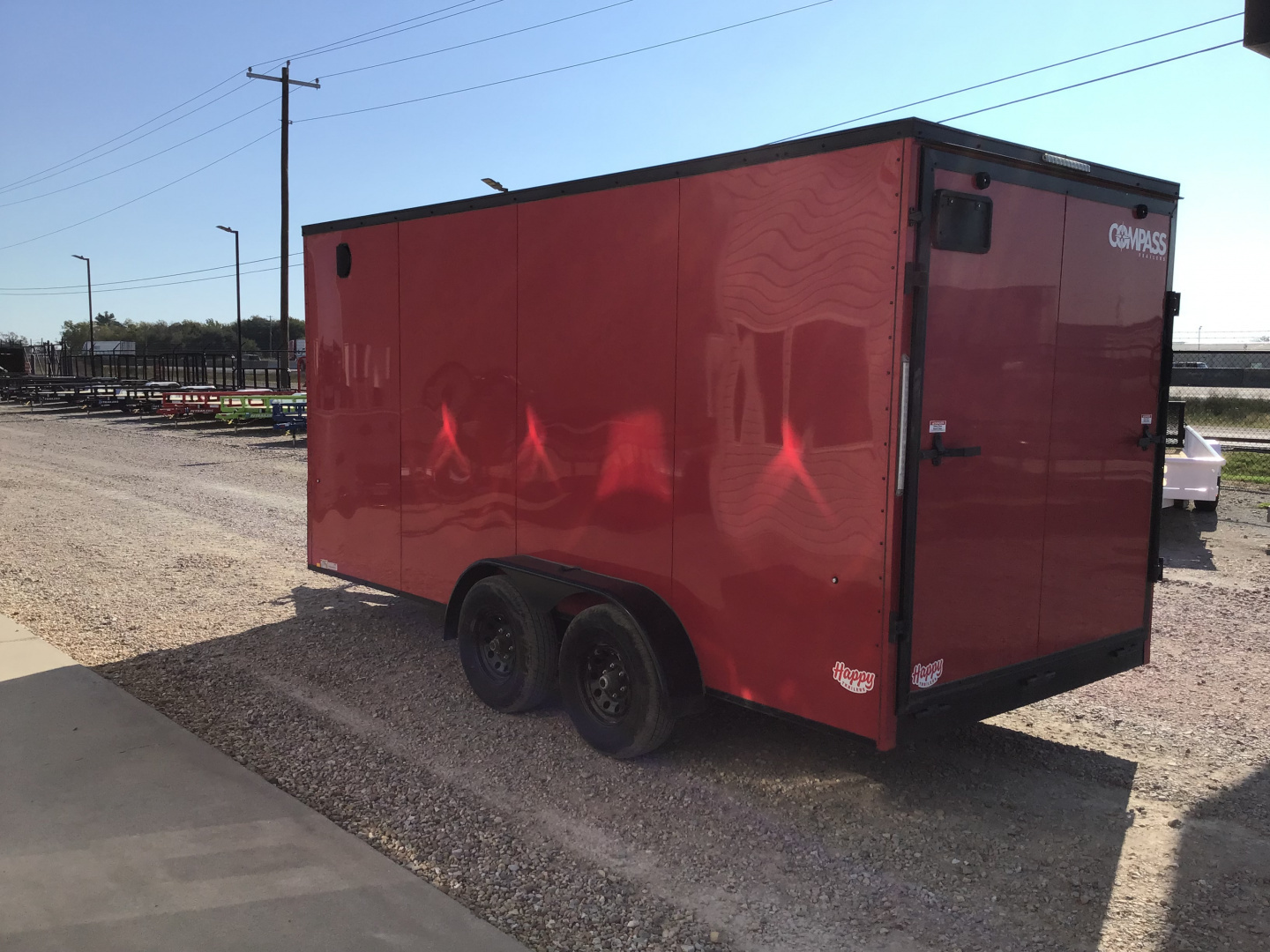 New 2024 Compass 7'x16' Enclosed Cargo Trailer - Jasper